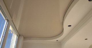 Натяжной потолок на балкон Новомосковск, цена 6195 руб.